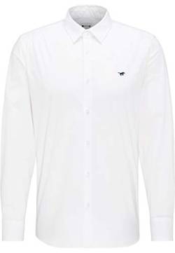 MUSTANG Herren Casper Kc Basic Klassisches Hemd, Weiß (Weiß 2045), M EU von MUSTANG