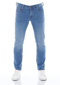 MUSTANG Herren Jeans Real X Oregon Tapered K Stretchhose Jeanshose Männer Denim Men Baumwolle Blau Schwarz Grau, Größe:W 31 L 32, Farbauswahl: Medium Blue Denim (312) von MUSTANG