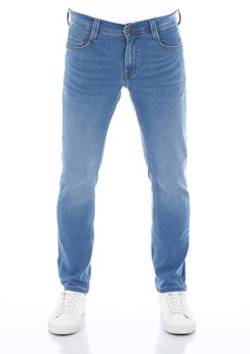 MUSTANG Herren Jeans Real X Oregon Tapered K Stretchhose Jeanshose Männer Denim Men Baumwolle Blau Schwarz Grau, Größe:W 38 L 34, Farbauswahl: Medium Blue Denim (312) von MUSTANG