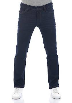 MUSTANG Herren Jeans Tramper Straight Fit Jeanshose Hose Denim Stretch Baumwolle Blau w34, Farbe:Super Dark (1014412-5000-943), Größe:34W / 34L von MUSTANG