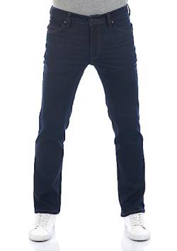 MUSTANG Herren Jeans Tramper Straight Fit Jeanshose Hose Denim Stretch Baumwolle Blau w38, Farbe:Super Dark (1014412-5000-943), Größe:38W / 32L von MUSTANG