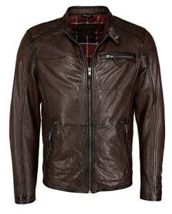 MUSTANG Herren Lederjacke 31020238 Brown XL von MUSTANG