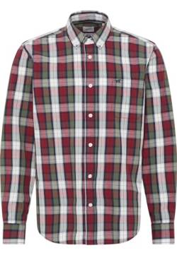 MUSTANG Herren Style Clemens Multi Check Klassisches Hemd, Multi_redgreen 12488 von MUSTANG