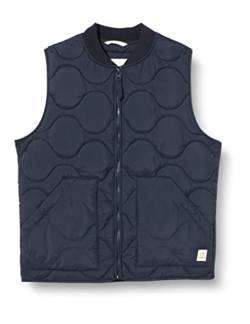 MUSTANG Herren Style Dennis Light Padded Vest, Outer Space 5330, L von MUSTANG