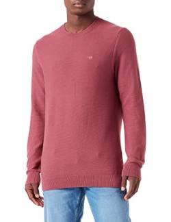 MUSTANG Herren Style Emil C Basic Pullover, Roan Rouge 8265, 3XL von MUSTANG