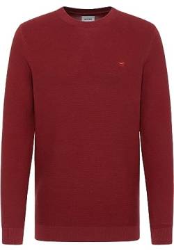 MUSTANG Herren Style Emil C Basic Pullover, Russet Brown 8338, 3XL von MUSTANG