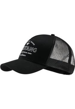 MUSTANG Unisex Baumwoll-Cap mit Netzansatz Mütze von MUSTANG