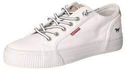 Mustang Damen 1420-304 Sneaker, Weiss, 36 EU von MUSTANG