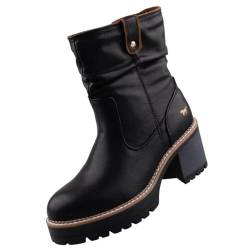 Mustang Damen 1473-621 Stiefelette, schwarz, 42 EU von MUSTANG