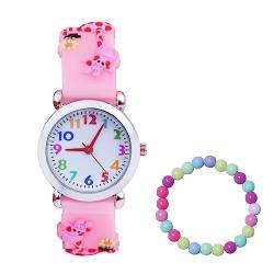 MUXIJIA Kinder Uhren für Jungen und Mädchen ab 3-10 Jahre - Analog Quarz Junge und Mädchen Uhr - Silikon Uhrenarmband Armbanduhr Kinderuhr von MUXIJIA