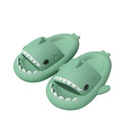 MUYOGRT Shark Slides Cute Shark Slippers Damen Hai Hausschuhe Herren Unisex Super Weich Rutschfest Badelatchen Badeschuhe für Sommer von MUYOGRT