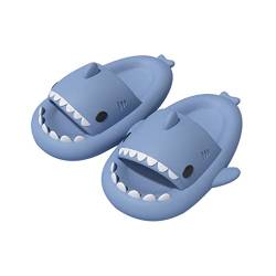 MUYOGRT Shark Slides Cute Shark Slippers Damen Hai Hausschuhe Herren Unisex Super Weich Rutschfest Badelatchen Badeschuhe für Sommer von MUYOGRT