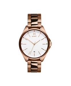 MVMT Analog Quarzuhr für Damen mit Roségoldfarbenes Edelstahlarmband - 28000002-D von MVMT