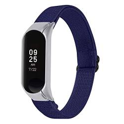 Mi Band 3 Sportband, MVRYCE 5,3"-8,3" Ersatzarmband aus Weichem Nylongewebe mit Verstellbarer Schnalle Kompatibel mit Mi Band 4 /Mi Band 3 Fitness Tracker für Frauen Männer (A09) von MVRYCE