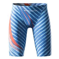 MY KILOMETRE Herren Jammers Lang Badehose Schwimmen Badeanzug Jammer von MY KILOMETRE