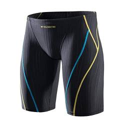 MY KILOMETRE Herren Jammers Lang Badehose Schwimmen Badeanzug Jammer von MY KILOMETRE