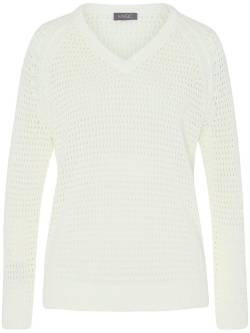 V-Pullover MYBC weiss von MYBC