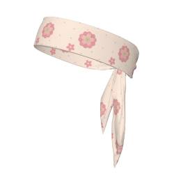 Little Cherry Blossoms Unisex Sport Strap Reversible Bandana Schal für Yoga Fitness Jogging von MYGANN