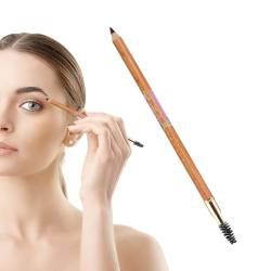 Augenbrauen-Definierungsstift | Doppelseitiger Augenbrauenstift - Wasserfester Brow Stylist Definer, einziehbarer Augenbrauenstift für Mädchen und Frauen, Geburtstagsgeschenk von MYJIO