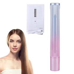 Heiße Haarglättungsbürste | Tragbare Glättbürste,Tragbare Glättungsbürste für dickes Haar, verbrühungshemmend, 4000 mAh USB und 3 Temperaturstufen von MYJIO
