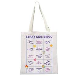 MYSOMY Stay Fandom Tragetasche SKZ K-POP Boy Group Geschenk SKZ Fans Umhängetasche SKZ Charakter Kosmetiktasche K-POP Fans Geschenk K-POP Musikliebhaber Merch, Vereinigtes Königreich Stray Tb, von MYSOMY