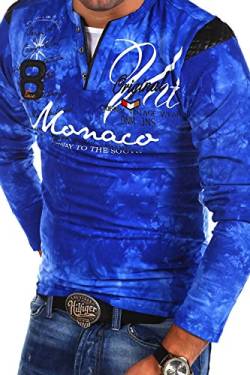 MT Styles 2in1 Longsleeve P-Monaco Blau R-0760 [Blau, M] von MYTRENDS Styles