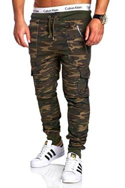 MT Styles Cargo Trainingshose Biker Hose MA-2134 [Khaki, S] von MYTRENDS Styles