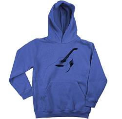 Ma2ca Unplugged Gitarre Kinder Kapuzenpullover Hoodie-royal-XL von Ma2ca