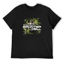 Splinter Cell Sam Fisher T-Shirt Mens Unisex Black Tees L von MaNboc