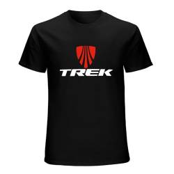 Trek Bicycle Bike T-Shirt Mens Unisex Black Tees S von MaNboc