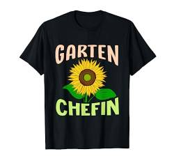 Garten Chefin Gärtnerin Hobbygärtnerin Gartenarbeit Garten T-Shirt von MaPaNoLi Design