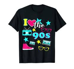 I love the 90 - Retro 90s Party T-Shirt von MaPaNoLi Design