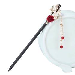 MaRxan haarstäbchen haarstäbchen 18 cm Vintage Blume Quaste Haarnadel Haar Stick Kostüm Chinesische Hanfu Haar Zubehör von MaRxan