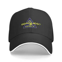 Baseballkappen SeaQuest DSV-Logo Klassisches T-Shirt Baseballkappe Snap Back Hut Teehüte Golf Hut Herrenhut für Frauen Herren Partei Geschenk von MaYNuo