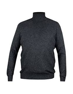 Maam Cashmere 100% Kaschmir Rollkragenpullover Herren, anthrazit grau, XL von Maam Cashmere