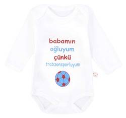 Trabzonspor Taraftar Bebek Badi Baby Body Trabzon Tulum Fanatik Babamin Ogluyum (62) von Mabu