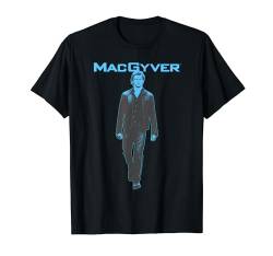 Macgyver Mono Blue T-Shirt von MacGyver