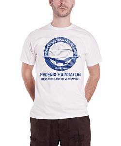 Officially Licensed Merchandise Phoenix Foundation T-Shirt (White), Medium von MacGyver