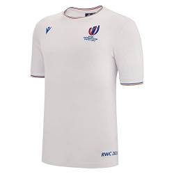 Macron RWC 2023 Rugby World Cup Logo Tee (White) von Macron
