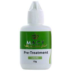 MACY Pre-Treatment Liquid | zur schnellen hautschonenden Vorbehandlung und Vorbereitung von Naturwimpern, professionelle Wimpernverlängerung, Entfetter, Degreaser, Haftverbesserer| [15g] von Macy Co. Ltd. Korea