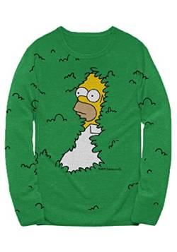 Adult The Simpsons Homer Bushes Sweater Medium von Mad Engine