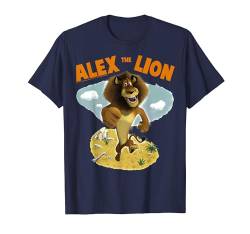 Madagascar Alex The Lion Desert Text Poster T-Shirt von Madagascar