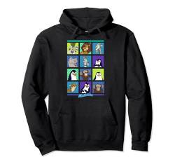 Madagascar Group Shot Bold Panels Poster Pullover Hoodie von Madagascar