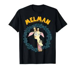 Madagascar Melman Large Circle Portrait T-Shirt von Madagascar