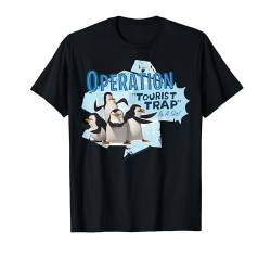 Madagascar Penguin Operation Tourist Trap Text Poster T-Shirt von Madagascar