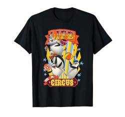 Madagascar Penguins Life Is A Circus Tex Poster T-Shirt von Madagascar