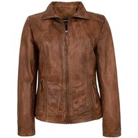 Maddox Lederjacke Diana MADDOX - Damen Echtleder Lederjacke Lammnappa dunkelcognac antik von Maddox