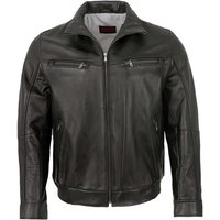 Maddox Lederjacke MAD46 MADDOX - Herren Echtleder Lederjacke Blouson Lammnappa schwarz von Maddox