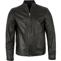 Maddox Lederjacke Rod MADDOX - Herren Echtleder Lederjacke Lammnappa schwarz von Maddox