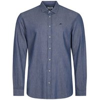 Maddox Trachtenhemd Trachtenhemd - Hemd-107, Blau von Maddox